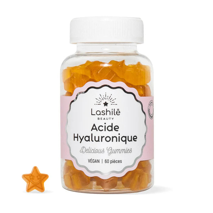 Gummies Acide Hyaluronique Lashilé Beauty - Anti-Rides et Élasticité de la Peau