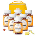 Gummies Good Sun Pack X6 avec vanity jaune et porte-clés Lashilé