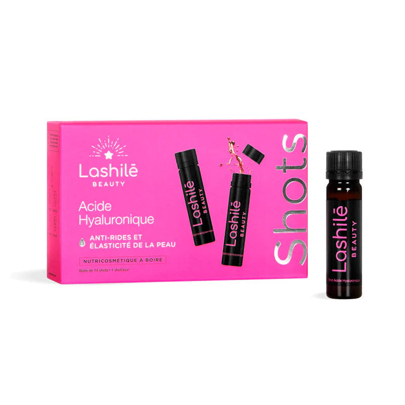 Shots Acide Hyaluronique Lashilé Beauty - Anti-Rides et Élasticité de la Peau
